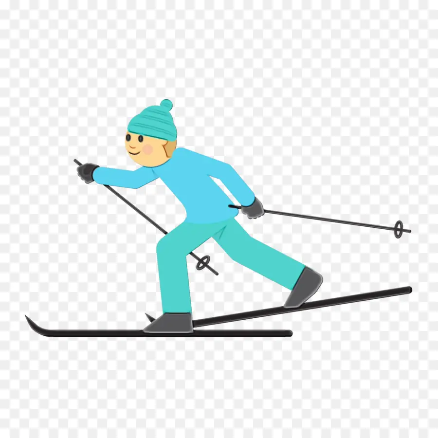 Esquiador，Ski PNG
