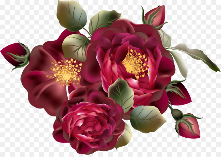 Buquê Floral，Rosas PNG