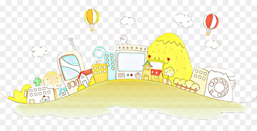 Cartoon，Amarelo PNG