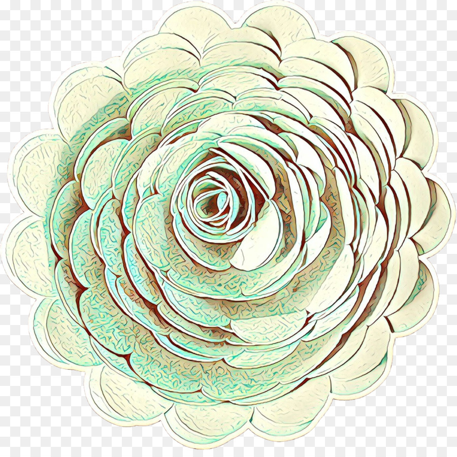 Turquesa，Rosa PNG