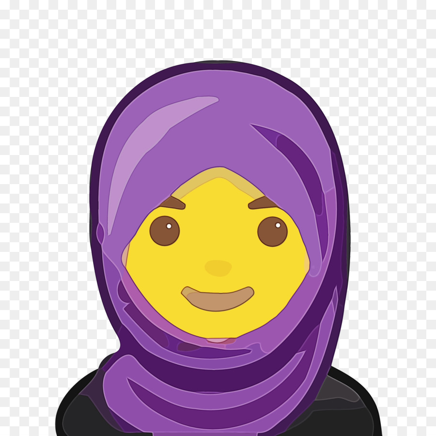 Garota Com Hijab，Face PNG