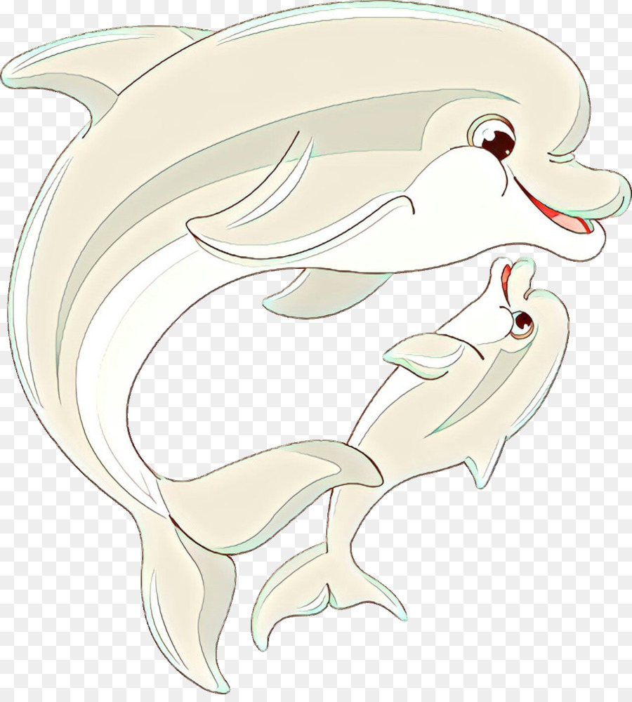 Dolphin，Arte De Linha PNG