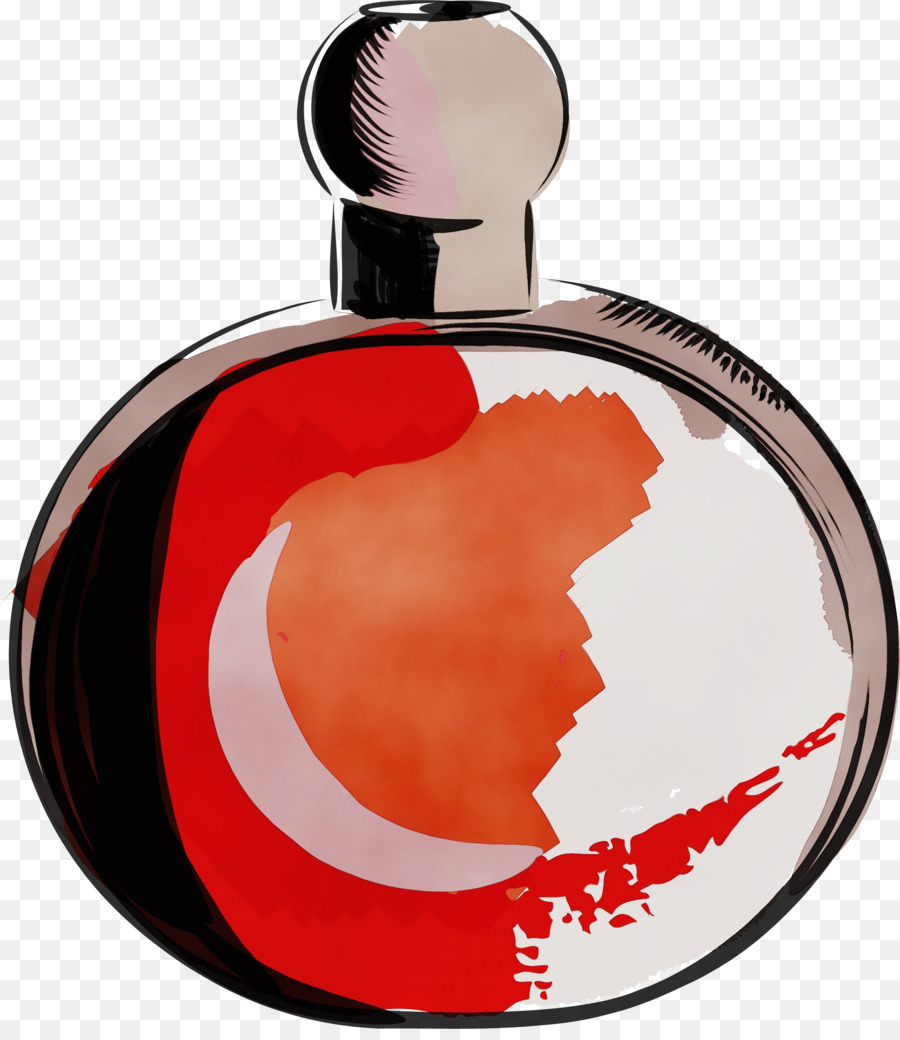 Frasco De Perfume，Vermelho PNG