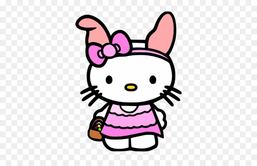 Gato De Desenho Animado，Vestido Rosa PNG