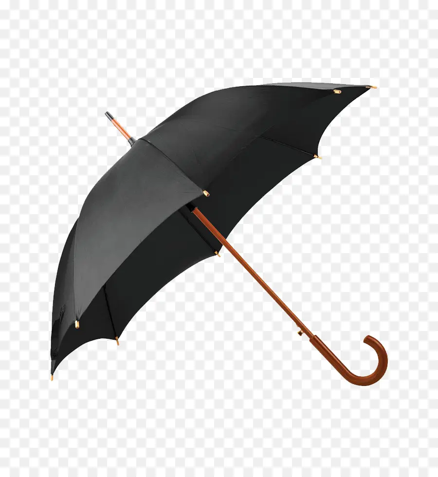 Guarda Chuva，Preto PNG