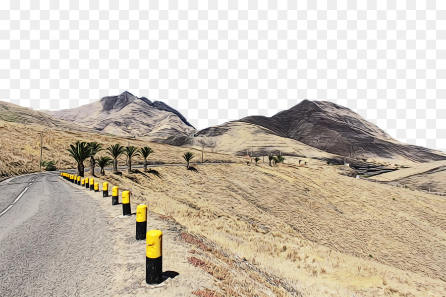 Road，Formações Montanhosas PNG