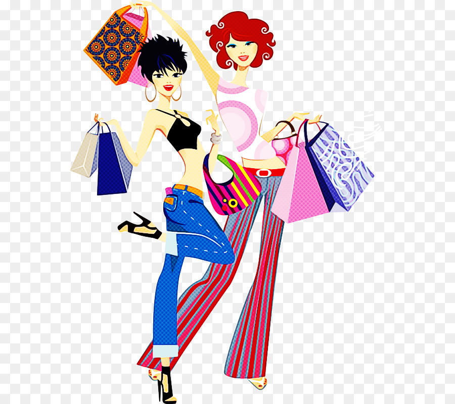 Compras Mulheres，Garotas PNG