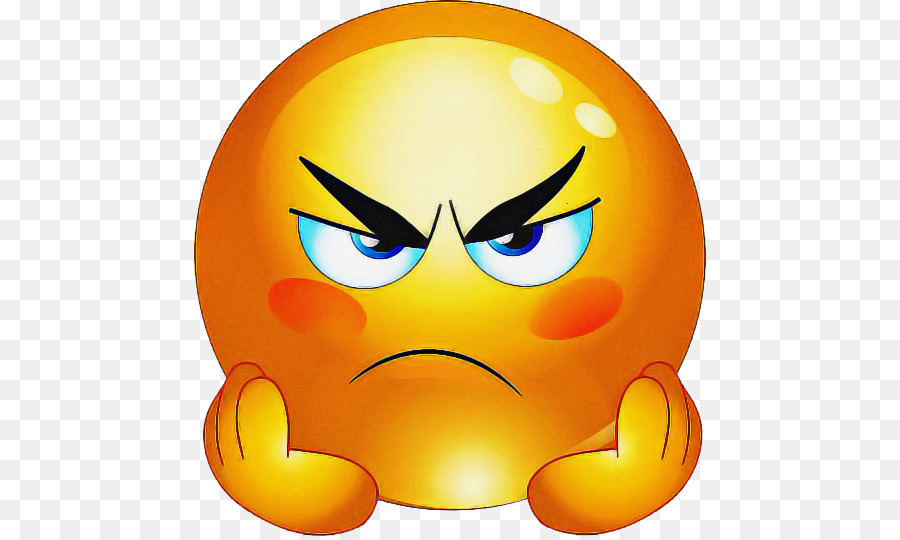 Emoji Irritado，Face PNG