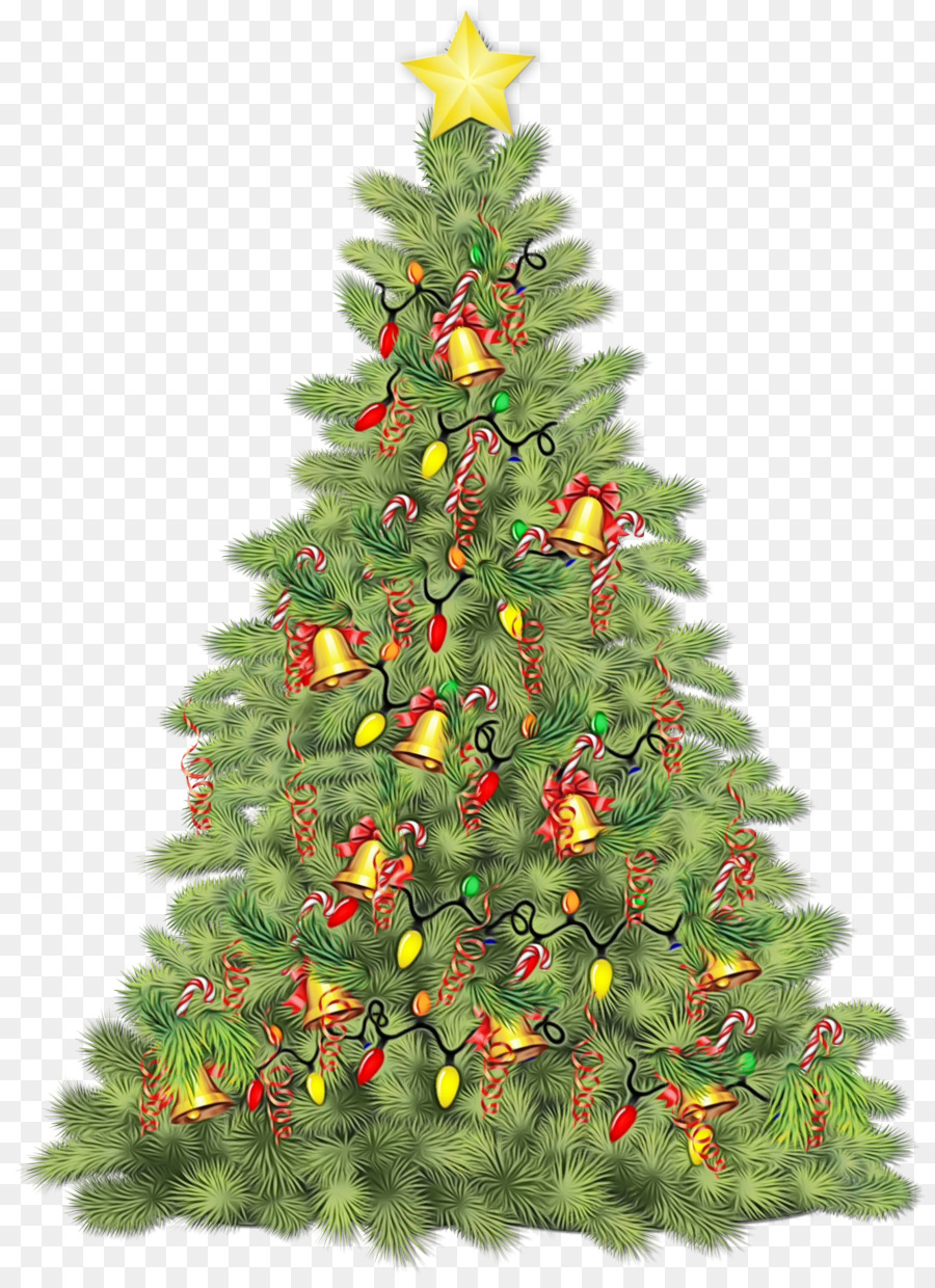 Árvore De Natal，Decorações PNG