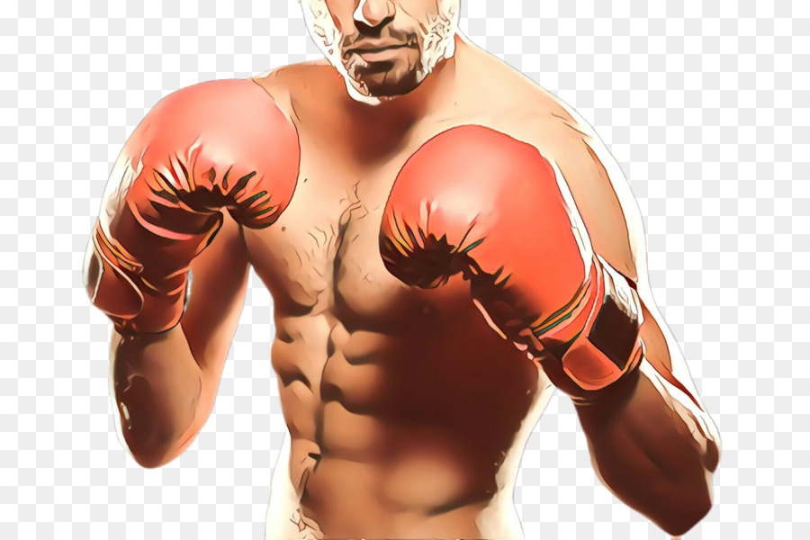 Muscular，Luva De Boxe PNG