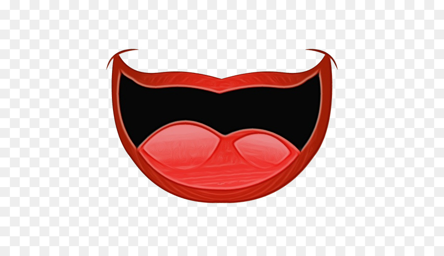 Vermelho，Lip PNG