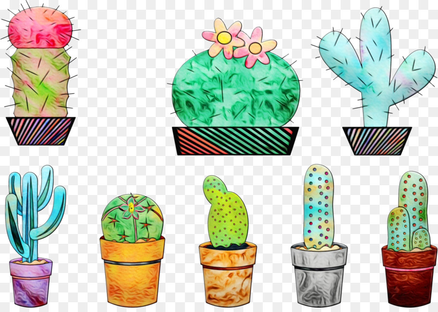 Cactus，Flowerpot PNG