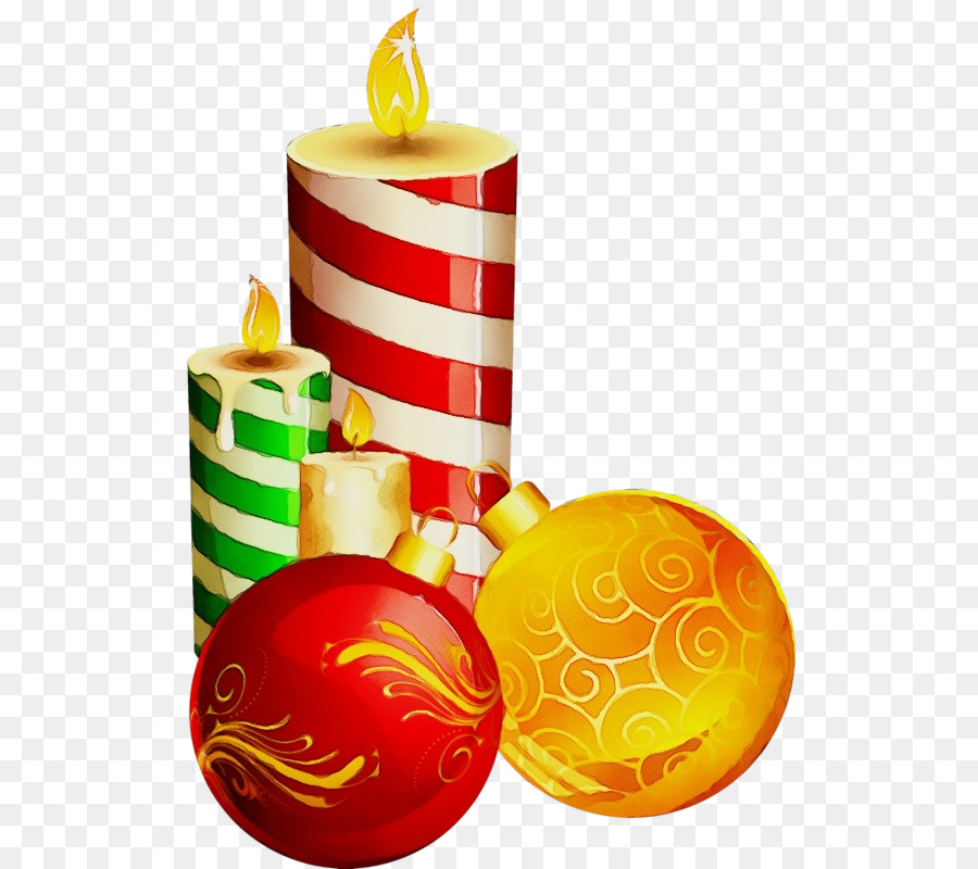 Enfeite De Natal，Amarelo PNG