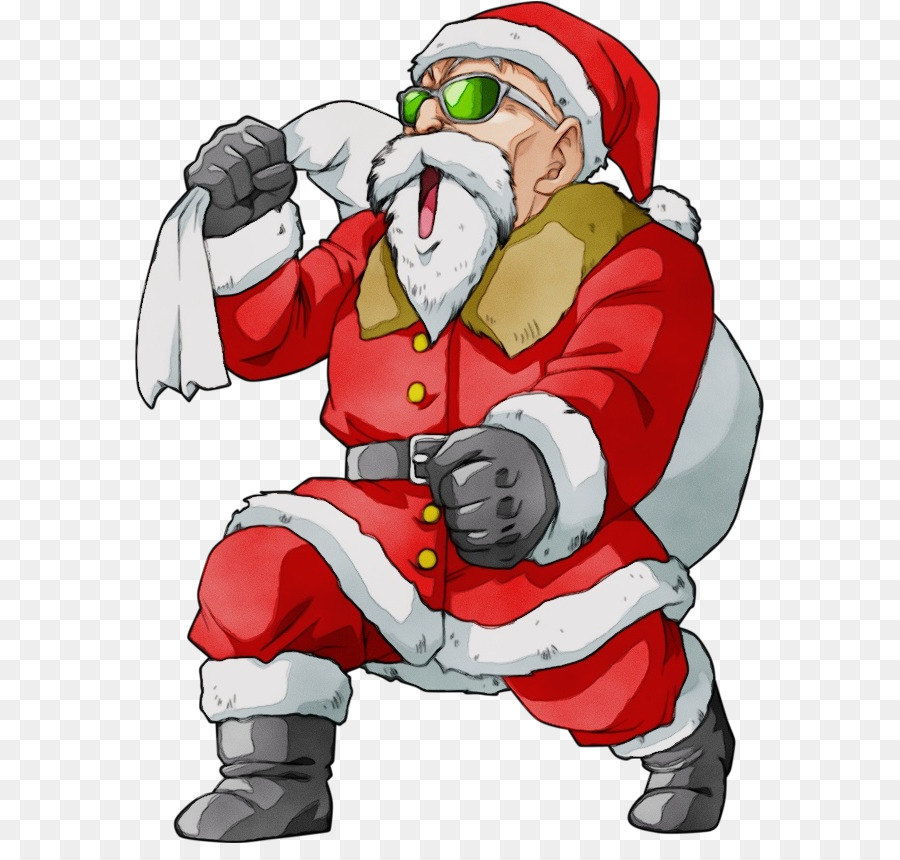 Papai Noel，Terno Vermelho PNG