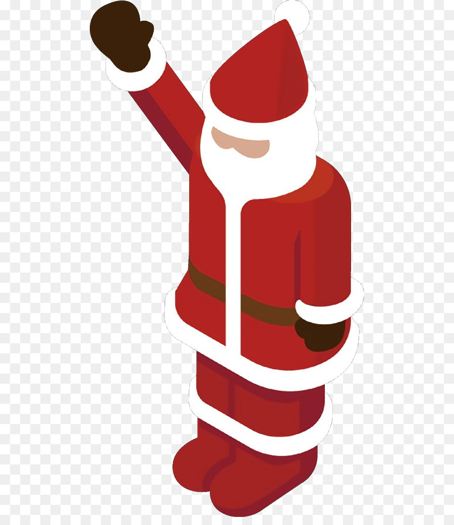 Garrafa De água De，Papai Noel PNG