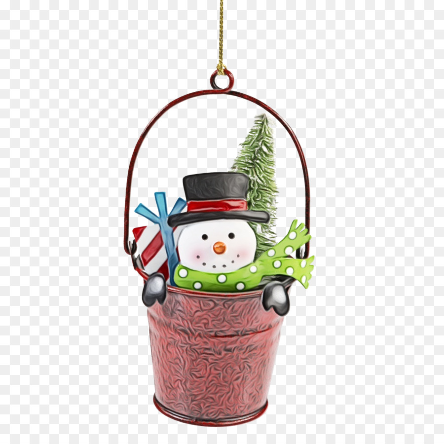 Boneco De Neve，Flowerpot PNG