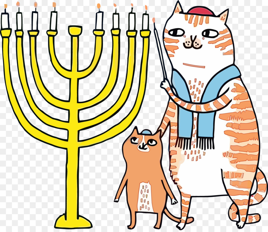 Menorah，Cartoon PNG