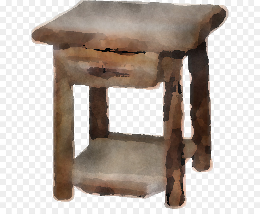 Banqueta De Madeira，Mesa PNG