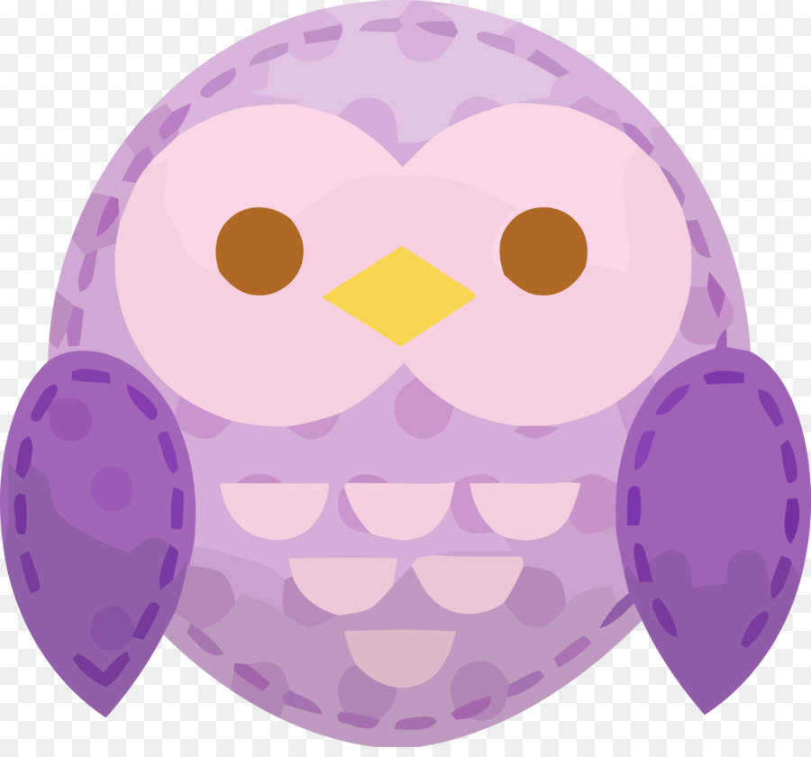 Coruja，Roxo PNG