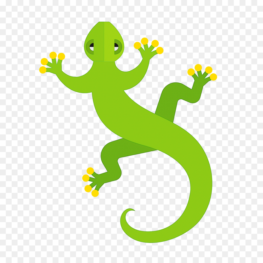 Gecko，Verde PNG