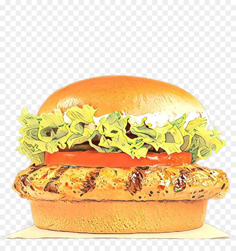 Hambúrguer De Frango，Hambúrguer PNG