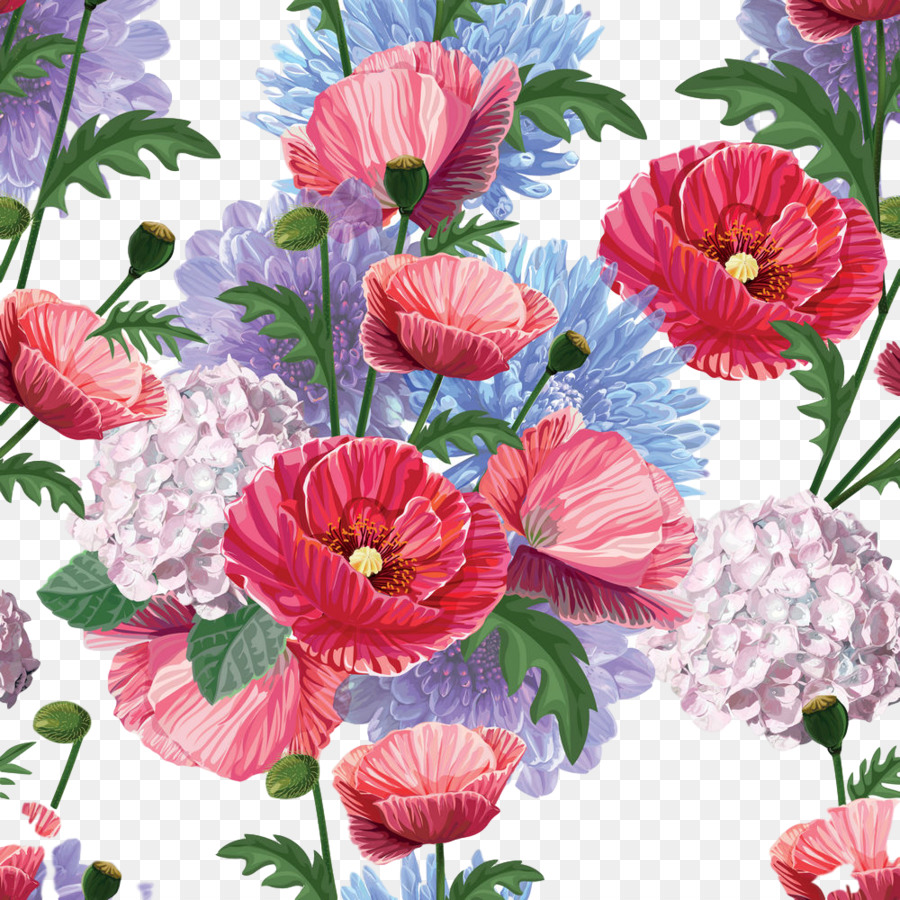 Flores，Colorido PNG