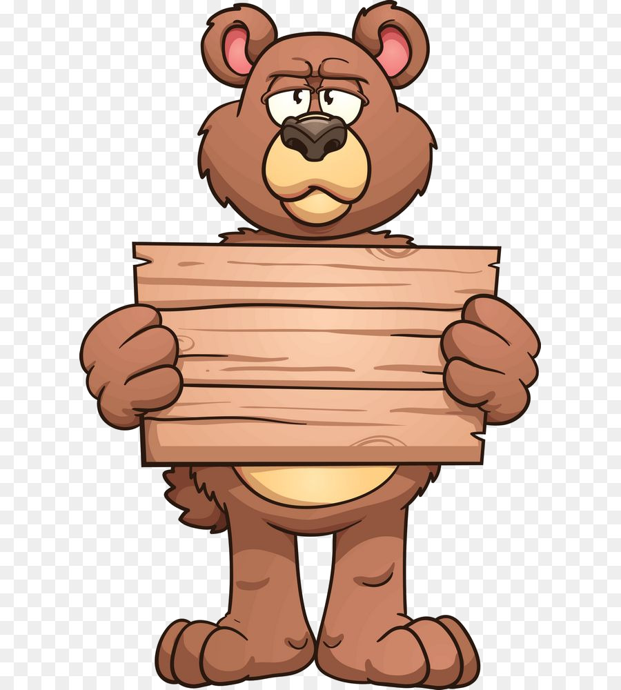 Cartoon，Urso Marrom PNG