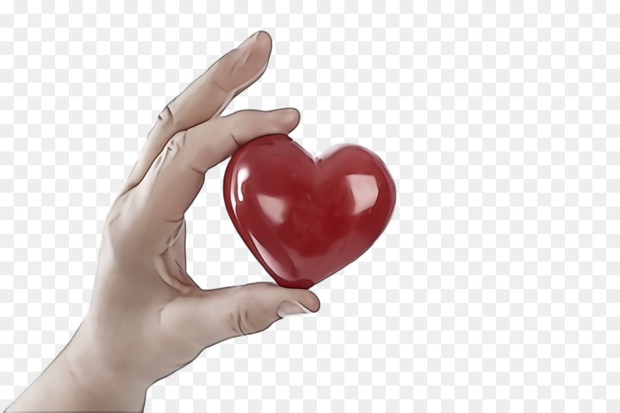 Coração，Mão PNG