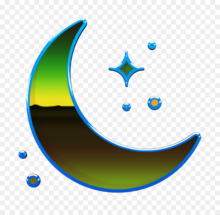 Lua Crescente，Noite PNG