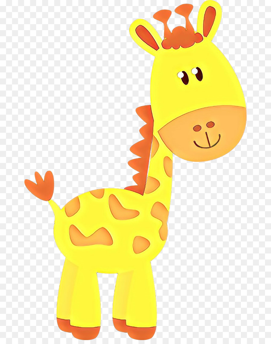 Girafa Fofa，Desenho Animado PNG