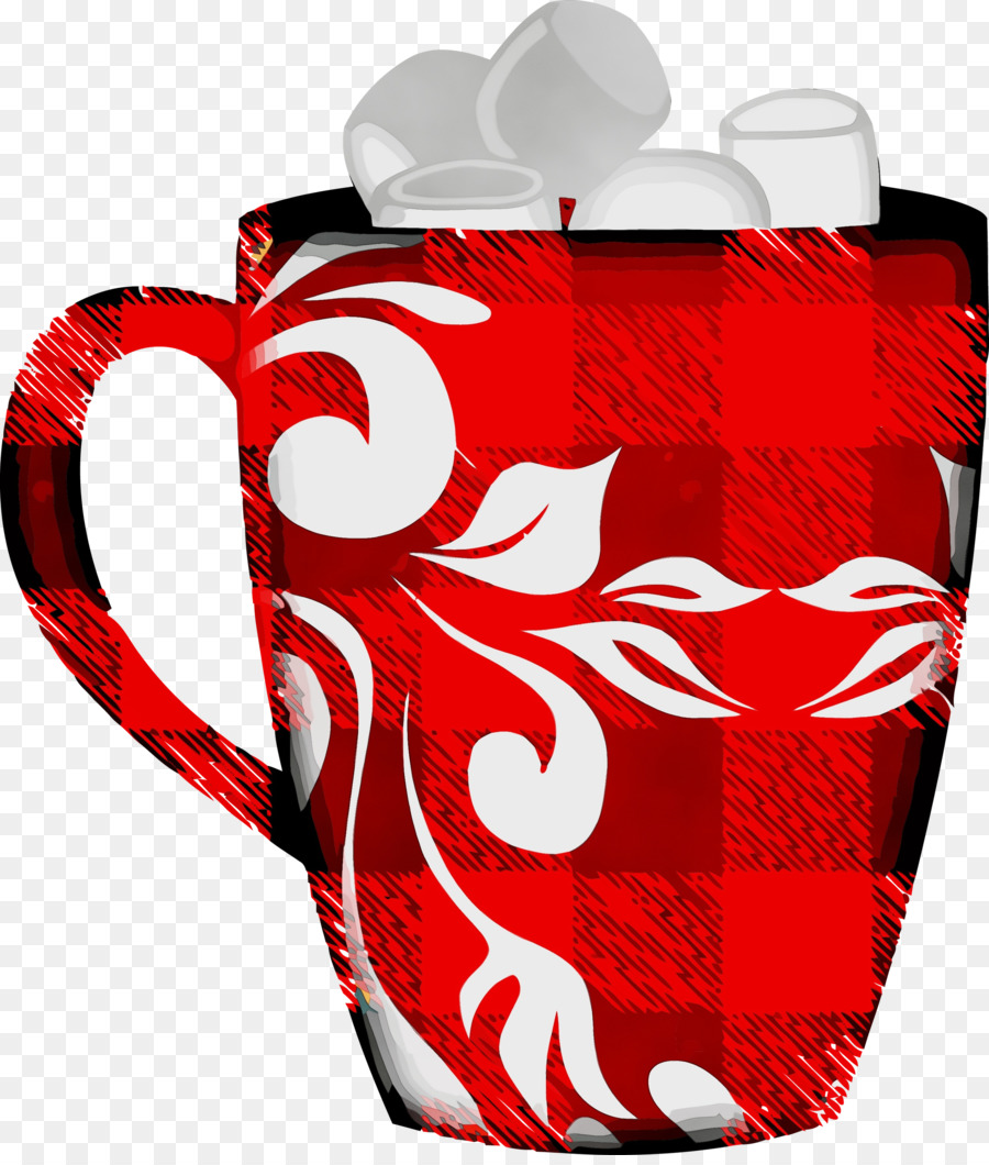 Vermelho，Caneca PNG