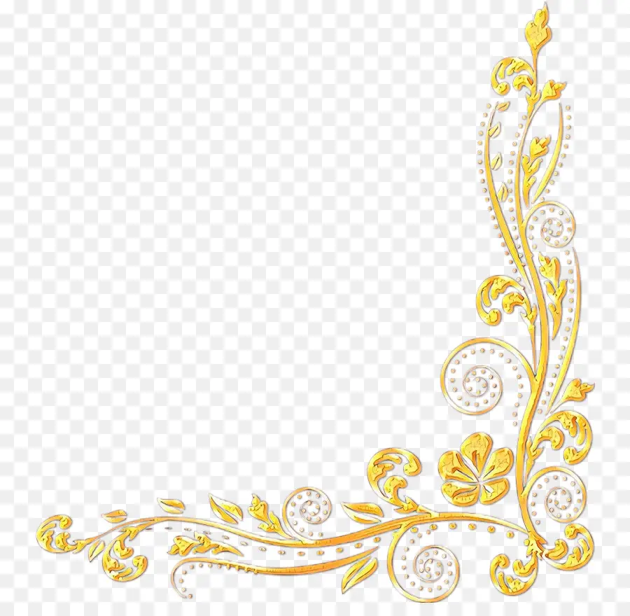 Amarelo，Ornamento PNG