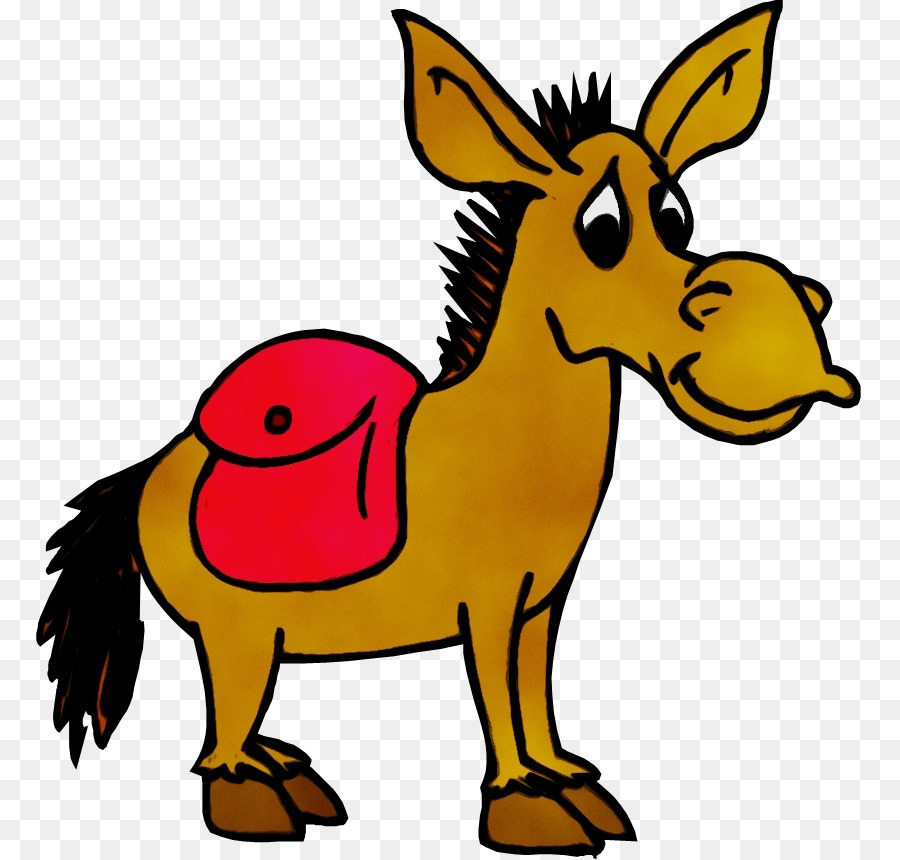 Burro，Desenho Animado PNG