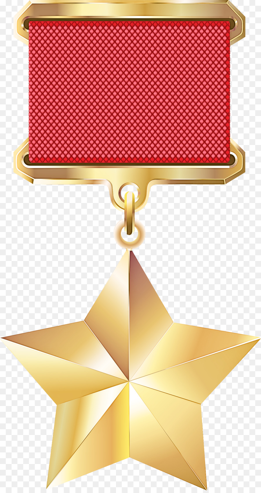 Medalha，Amarelo PNG