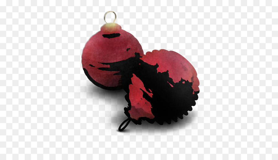 Vermelho，Enfeite De Natal PNG