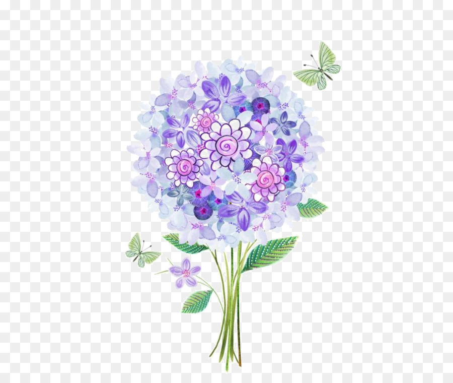 Flor，Violeta PNG