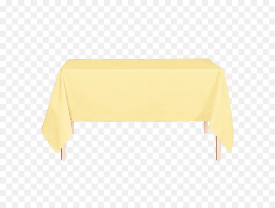 Toalha De Mesa Amarela，Mesa PNG