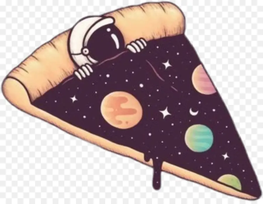 Pizza Astronauta，Espaço PNG