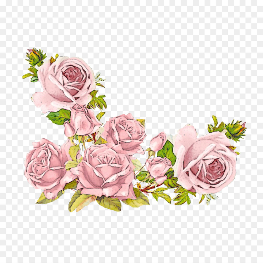 Rosas Cor De Rosa，Ramalhete PNG