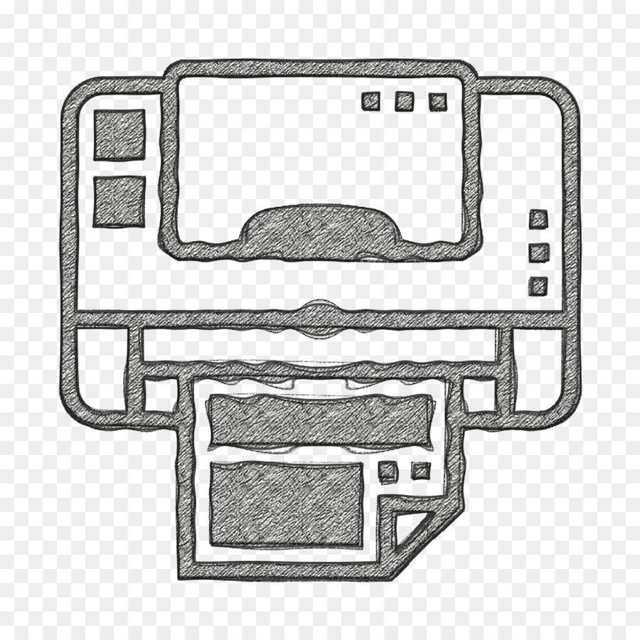Ícone Da Impressora，Imprimir PNG