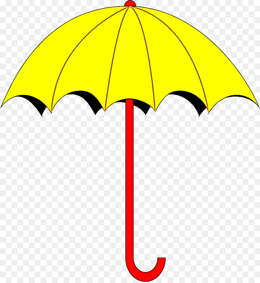 Guarda Chuva，Amarelo PNG