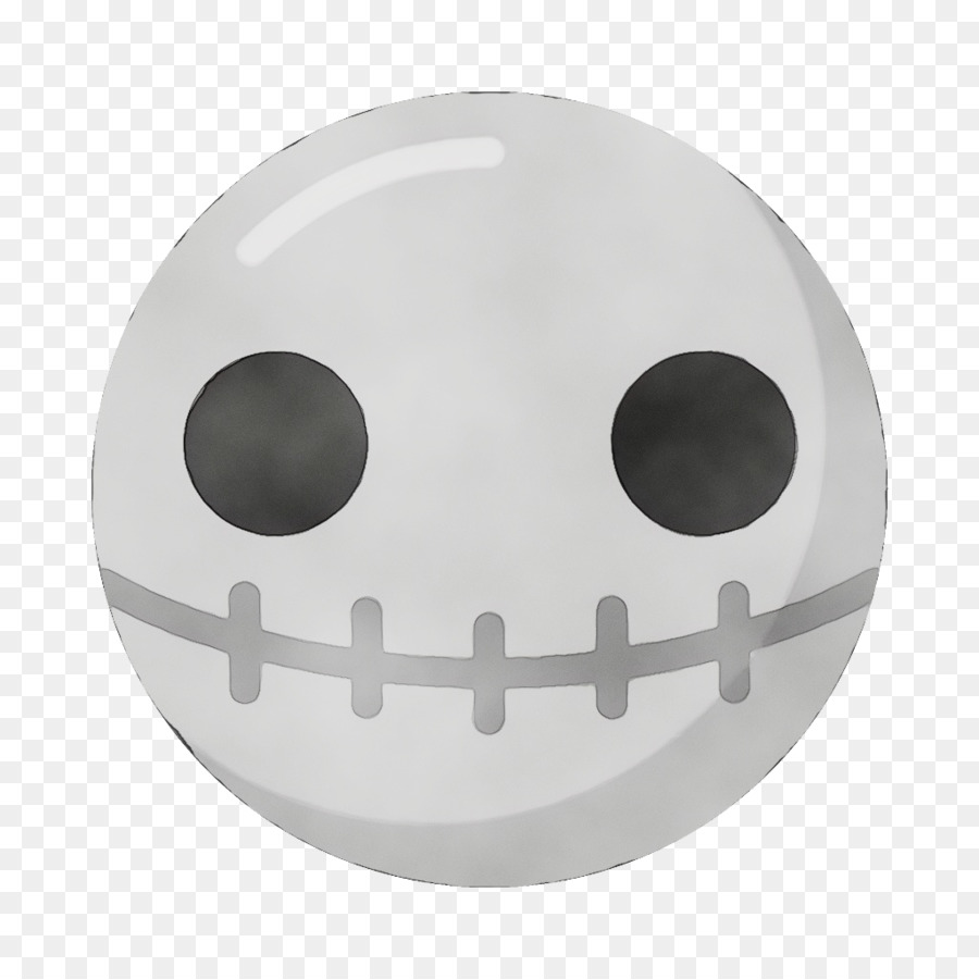 Caveira Sorridente，Emoticon PNG