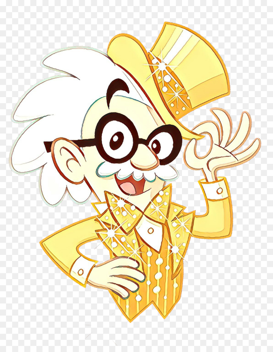 Cartoon，Amarelo PNG