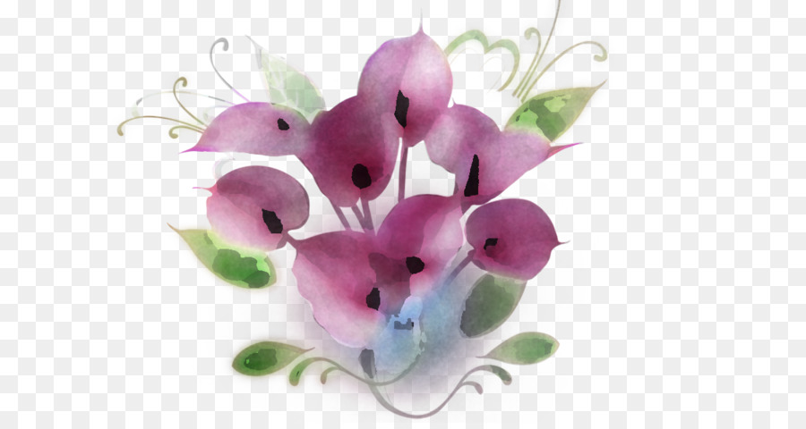 Flor，Violeta PNG