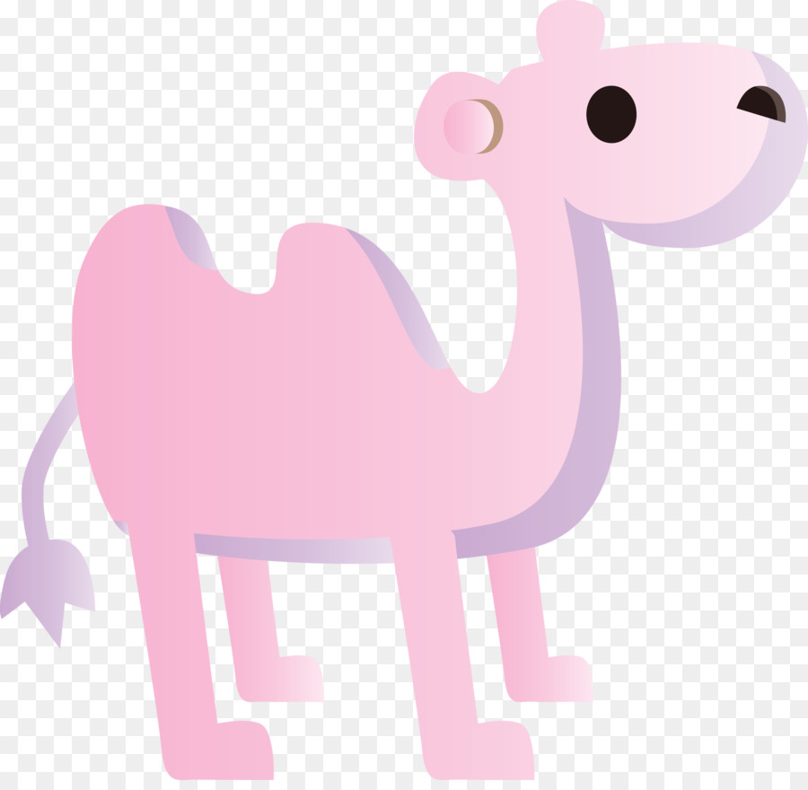 Camelo Rosa，Desenho Animado PNG