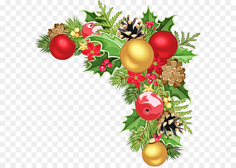 Guirlanda De Natal，Ornamentos PNG