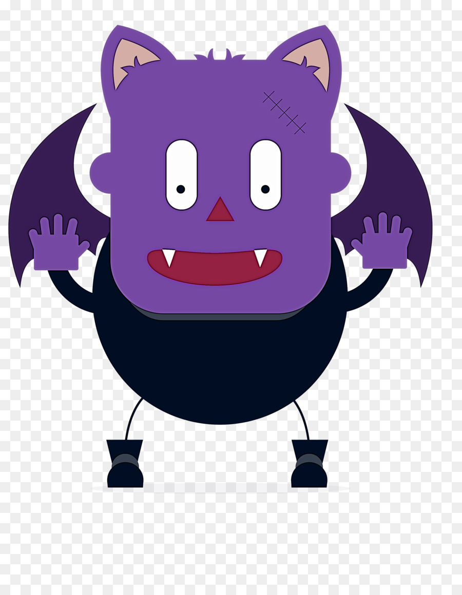 Morcego Roxo，Bonitinho PNG