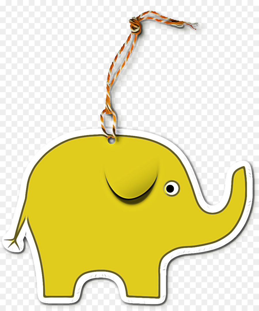 Amarelo，Elefante PNG