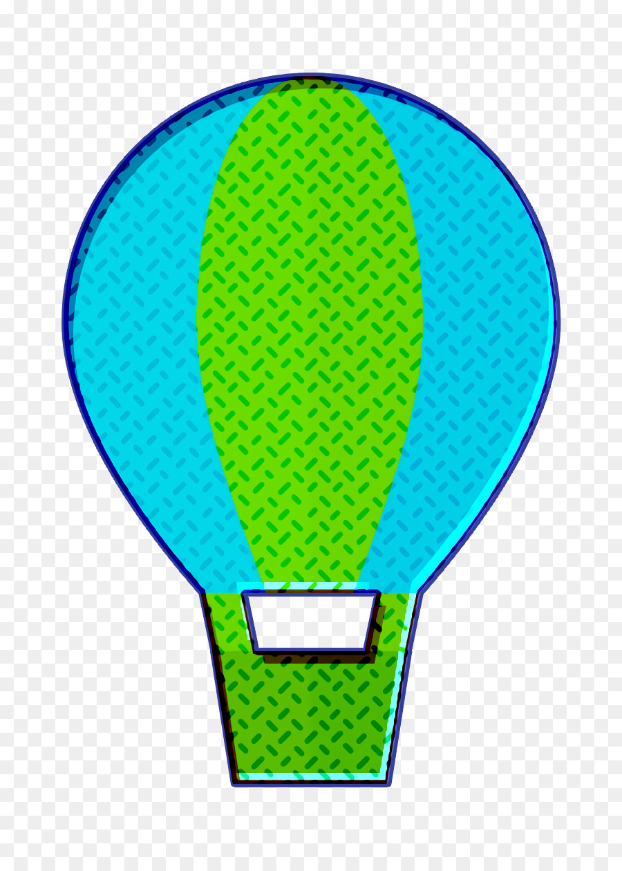 Verde，Balão De Ar Quente PNG