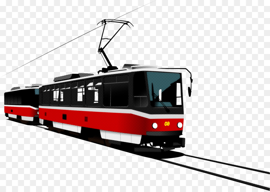 Bonde Vermelho，Transporte Público PNG